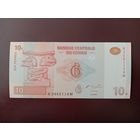 Конго 10 франков 2003 UNC
