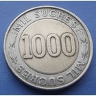Эквадор. 1000 сукре 1997