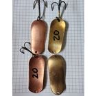 Блесна ШТОРЛИНГ МЕДЬ, ЛАТУНЬ, вес 20 грамм