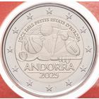 2 евро 2025 Андорра Игры малых государств Европы BU