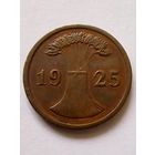Германия 2 пфеннига 1925 Е