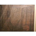 Степанов Алексей Матвеевич (1923 – 1989) Народный художник КазССР Утро Байконур Королев Гагарин