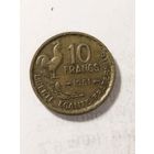 Франция 10 франков 1951