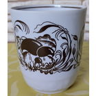 Чашка кофейная эпохи СССР. Барановский фарфоровый завод (Барановка), 1970-1991 гг