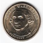 1 доллар США 2007 год 1-й Президент Джордж Вашингтон двор D _состояние UNC