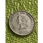 Колумбия 5 сентаво 1888 г отличается от 86го