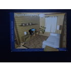 Календарик 2003 г.  Дизайн интерьера.