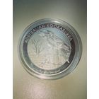 Кукабарра.Монета Австралии,серебро 999,9 проба,унция.