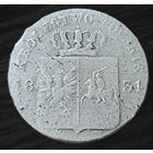 10 грошей, 1831 года. Польша под Российской Империей. Николай I. Прямые лапы орла. Неплохой сохран. Из личной коллекции
