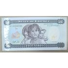 5 накфа 1997 года - Эритрея - UNC