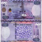 Руанда 2000 франков образца 2014 года UNC p40 серия НО