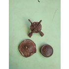 Сборный лот РККА . Петлица .гайка .