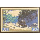 Нотгельд 10 пфеннигов 1921 год. Брауншвейг. Веймарская республика