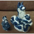 БОЛЬШАЯ РЕДКОСТЬ!  СОБАКИ МИНСКОГО ФАРФОРОВОГО ЗАВОДА ОДНИМ ЛОТОМ.  ХУДОЖНИК ЛЕОНИД БОГДАНОВ.  ДОСТОЙНОЕ ПОПОЛНЕНИЕ ВАШЕЙ КОЛЛЕКЦИИ. МФЗ.