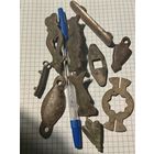 Конина, пряжки,накладки 22 штуки.