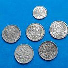 РИ (6шт..) монеты  одним лотом! Состояние UNC.Расспродажа!