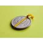 Россия (РФ). 10 рублей 1992 ЛМД. Брак заготовки, смещение, раскол, разворот (поворот). Торг.