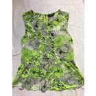 Блуза летняя 44-46 с молнией на спине КАК НОВАЯ