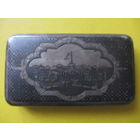 ПОРТСИГАР СЕРЕБРО. ЧЕРНЬ. 1870 г.