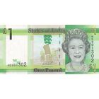 Джерси 1 фунт образца 2010-2018 года UNC p325a