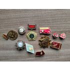 Значки СССР сборный лот