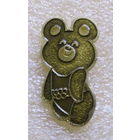 Мишка олимпийский(дефект заколки)