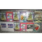 Открытки двойные чистые одним лотом.