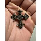 Крестик нательный старинный "Криноконечный" СОХРАН