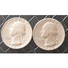 Квотер (25 центов) 1968.1969 США МД Филадельфия