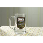 Коллекционный пивной бокал пивной ресторан Гвоздь (г. Минск), За сильных духом мужчин