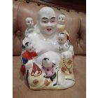 Статуэтка Хоттей старый Китай середина 20 века