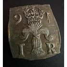 4 Эре  1590.1592 г. Швеция. Юхан 3.   Серебро.