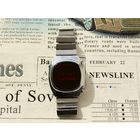 Нечастые часы из СССР Электроника-1 - Иллюминатор с "родным" браслетом завода "Ритм", неплохое состояние. Торг.