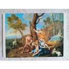 Пуссен. Воспитание Юпитера. Издание Англии