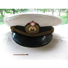 Фуражка офицерская парадная ВМФ СССР. размер 56