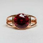 Перстень с натуральным камнем