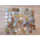 Монеты мира, 80 шт, без МЦ, с 1 р