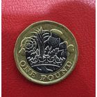 Великобритания 1 фунт 2016