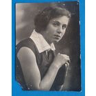 Фото девушки. Витебск. 1931 г. 5.5х7 см