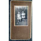 Фото детей. 9х14 см. 1927 г. Покровск-на-Волге.