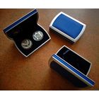 Оригинальный футляр на 2 серебряные монеты НБРБ ВОЗМОЖЕН ОБМЕН