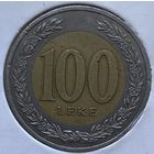 Албания 100 лек 2000 г. В холдере