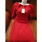 Алое фирменное платье