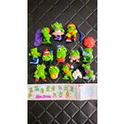 Киндер Лягушки 1993 год . Редкая полная серия 12 штук. КОЛЛЕКЦИОННОЕ СОСТОЯНИЕ каждой фигурки. Оригинальныйвкладыш.