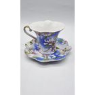 Чайная пара фабрика И.Е. Кузнецов. С 1 рубля!