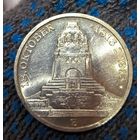 3 марки 1913 Саксония - битва народов - башня в ярчайшем блеске