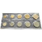 СССР, набор 1990 ЛМД. В запайке, с жетоном. С рубля.