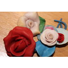 Брошки времён СССР, 3 штуки, выполнены из художественного пластика, без дефектов.