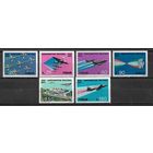 Италия. 1973г. Военная авиация Самолёты Милитария. 6 марок.**