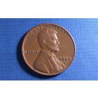 1 цент 1958 D. США.